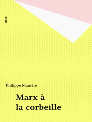 cover image of Marx à la corbeille